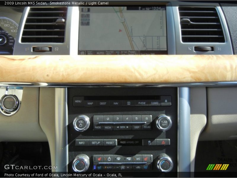 Smokestone Metallic / Light Camel 2009 Lincoln MKS Sedan