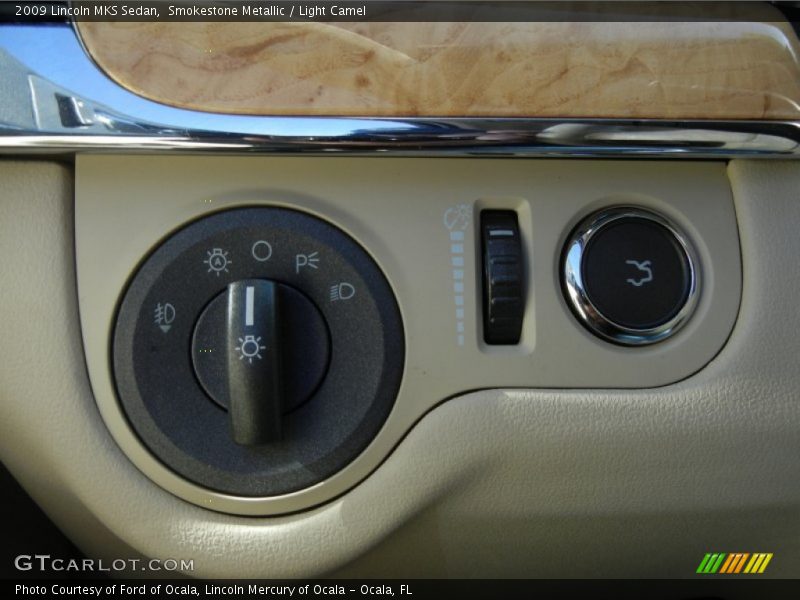 Smokestone Metallic / Light Camel 2009 Lincoln MKS Sedan