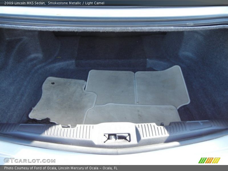 Smokestone Metallic / Light Camel 2009 Lincoln MKS Sedan