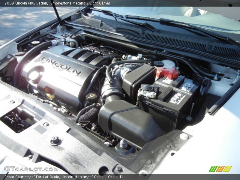 Smokestone Metallic / Light Camel 2009 Lincoln MKS Sedan