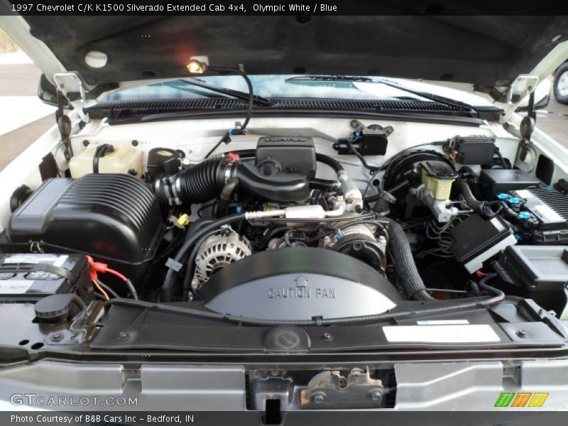  1997 C/K K1500 Silverado Extended Cab 4x4 Engine - 5.7 Liter OHV 16-Valve V8