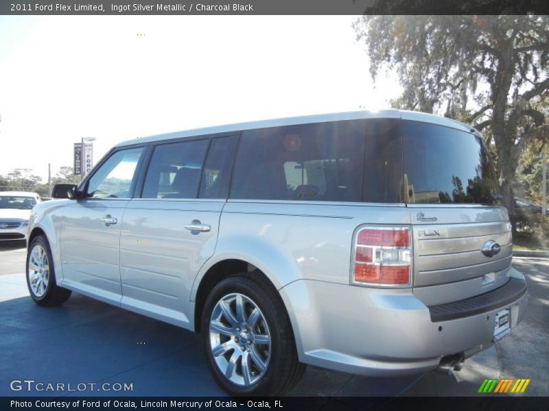 Ingot Silver Metallic / Charcoal Black 2011 Ford Flex Limited