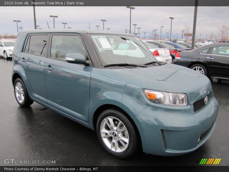 Hypnotic Teal Mica / Dark Gray 2010 Scion xB