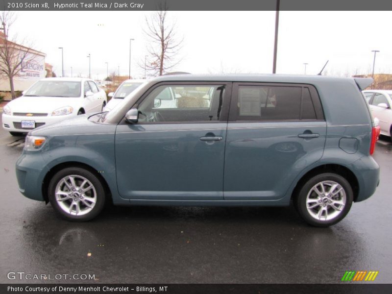Hypnotic Teal Mica / Dark Gray 2010 Scion xB