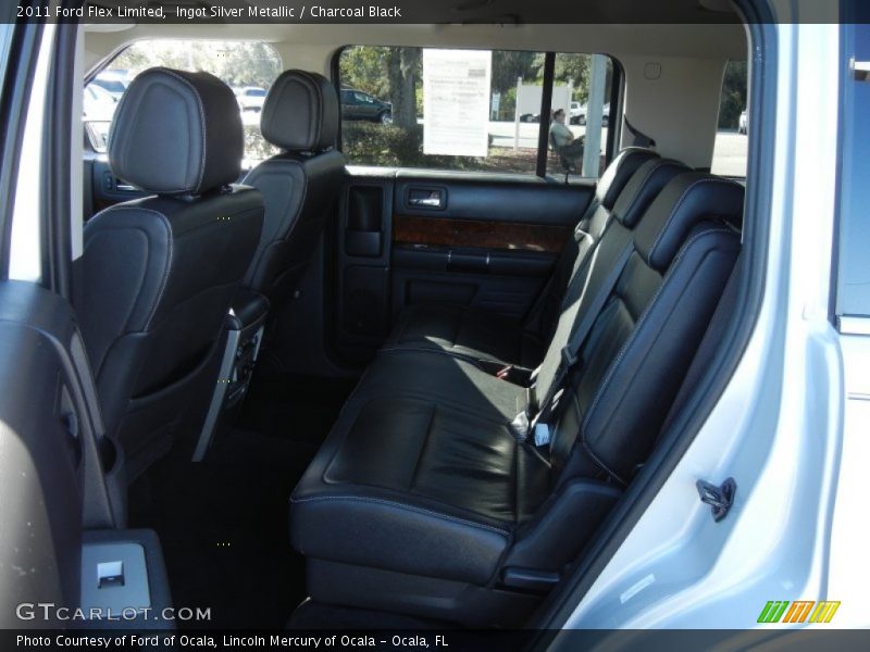 Ingot Silver Metallic / Charcoal Black 2011 Ford Flex Limited