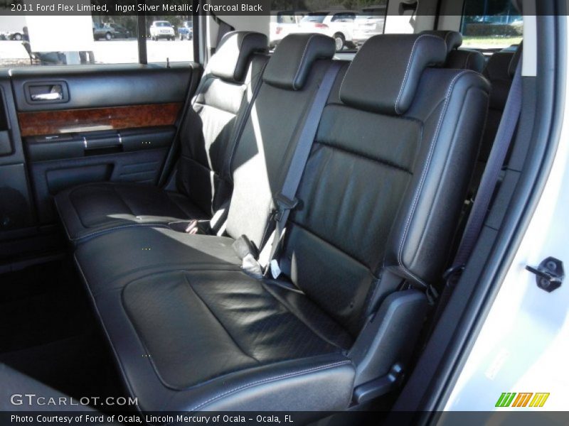 Ingot Silver Metallic / Charcoal Black 2011 Ford Flex Limited