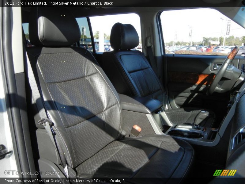 Ingot Silver Metallic / Charcoal Black 2011 Ford Flex Limited