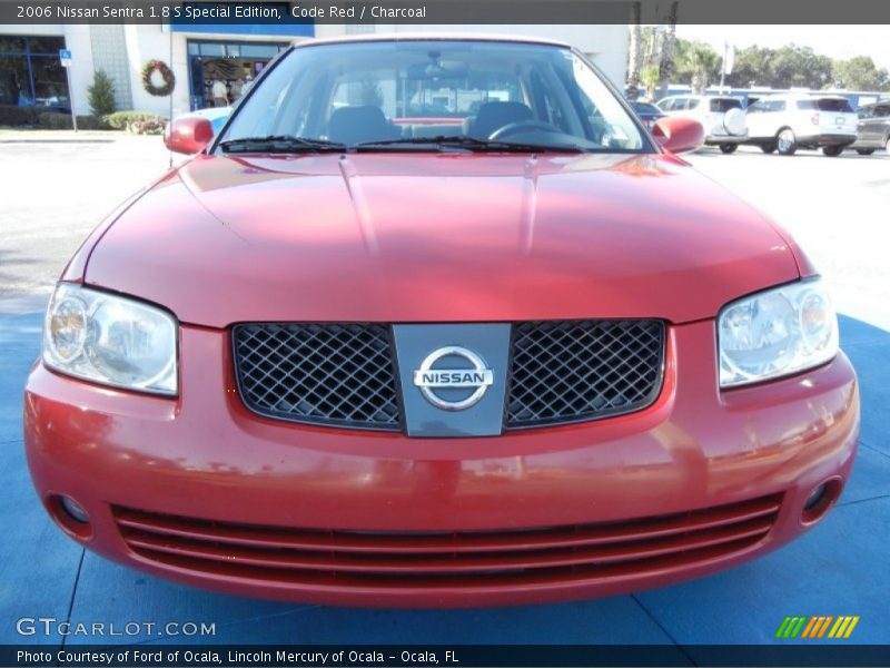 Code Red / Charcoal 2006 Nissan Sentra 1.8 S Special Edition