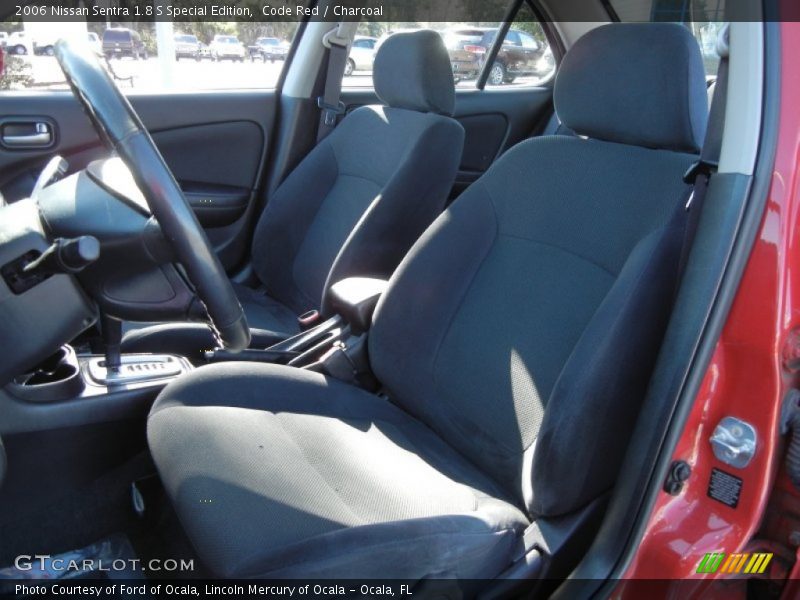 Code Red / Charcoal 2006 Nissan Sentra 1.8 S Special Edition