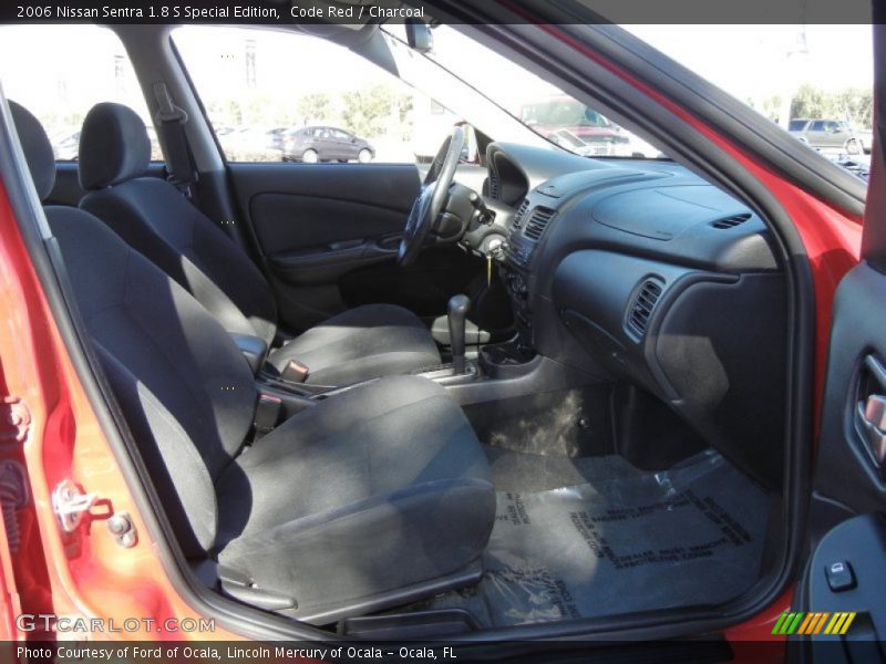 Code Red / Charcoal 2006 Nissan Sentra 1.8 S Special Edition