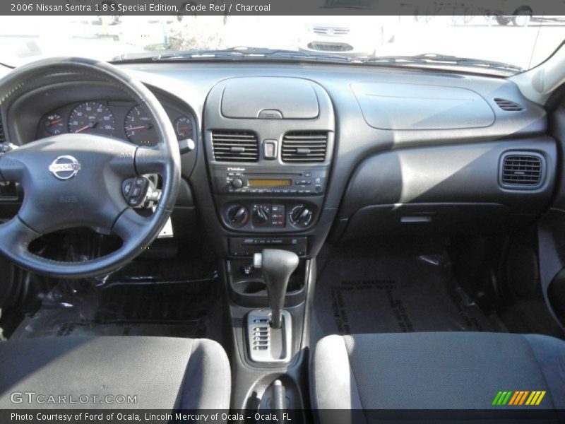 Code Red / Charcoal 2006 Nissan Sentra 1.8 S Special Edition
