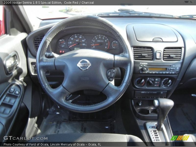 Code Red / Charcoal 2006 Nissan Sentra 1.8 S Special Edition