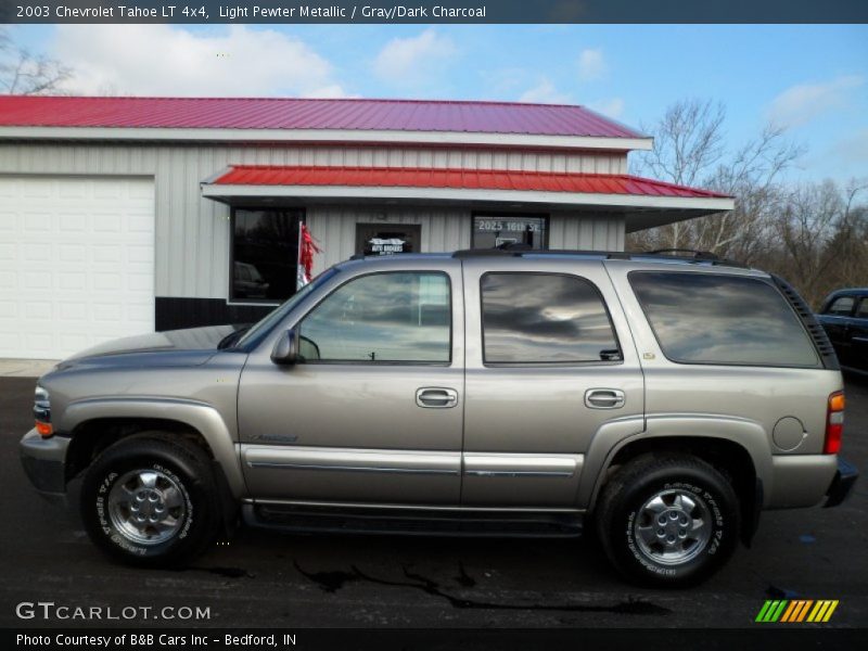 Light Pewter Metallic / Gray/Dark Charcoal 2003 Chevrolet Tahoe LT 4x4