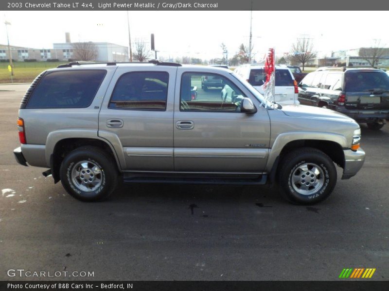 Light Pewter Metallic / Gray/Dark Charcoal 2003 Chevrolet Tahoe LT 4x4