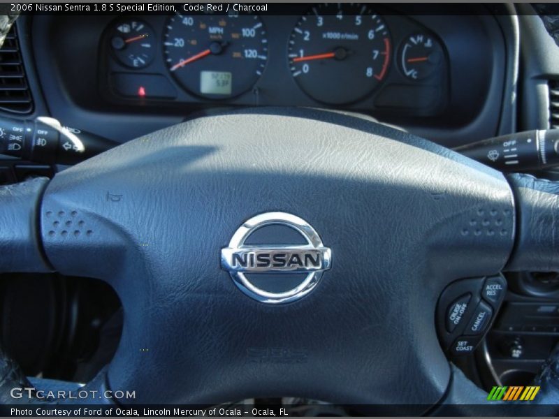 Code Red / Charcoal 2006 Nissan Sentra 1.8 S Special Edition