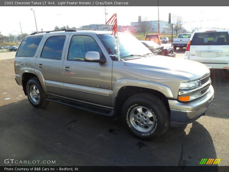 Light Pewter Metallic / Gray/Dark Charcoal 2003 Chevrolet Tahoe LT 4x4