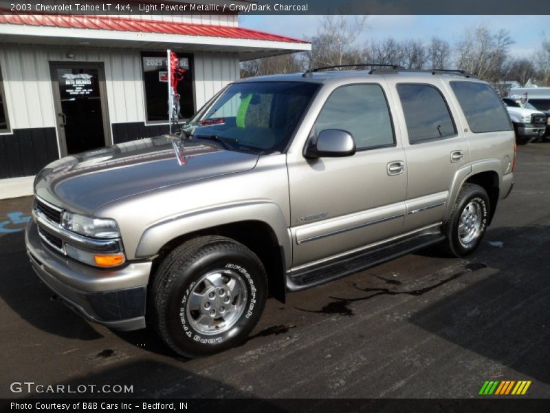 Light Pewter Metallic / Gray/Dark Charcoal 2003 Chevrolet Tahoe LT 4x4