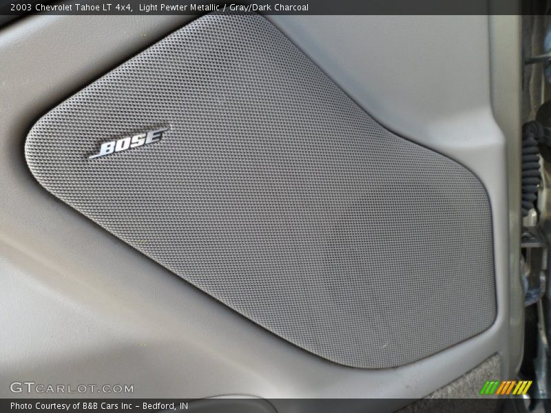 Light Pewter Metallic / Gray/Dark Charcoal 2003 Chevrolet Tahoe LT 4x4