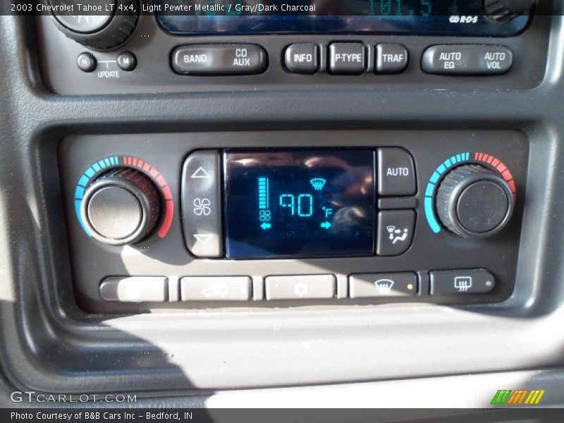 Light Pewter Metallic / Gray/Dark Charcoal 2003 Chevrolet Tahoe LT 4x4