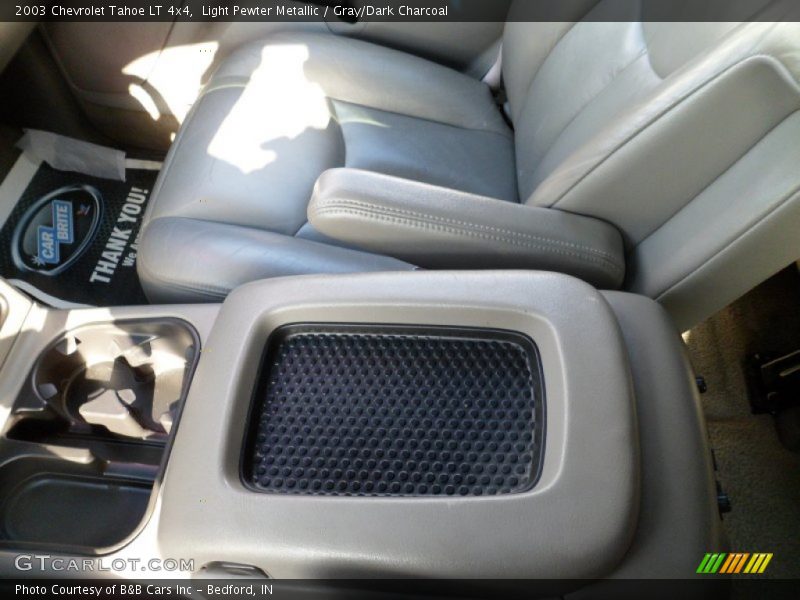 Light Pewter Metallic / Gray/Dark Charcoal 2003 Chevrolet Tahoe LT 4x4