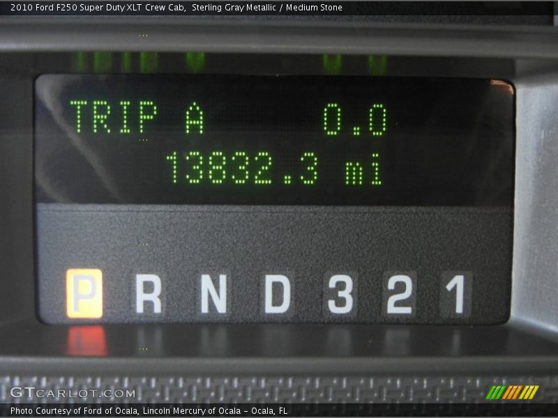 Sterling Gray Metallic / Medium Stone 2010 Ford F250 Super Duty XLT Crew Cab