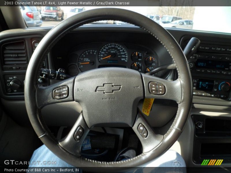 Light Pewter Metallic / Gray/Dark Charcoal 2003 Chevrolet Tahoe LT 4x4
