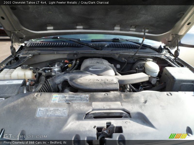 Light Pewter Metallic / Gray/Dark Charcoal 2003 Chevrolet Tahoe LT 4x4