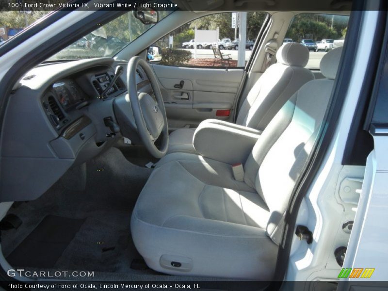  2001 Crown Victoria LX Light Graphite Interior
