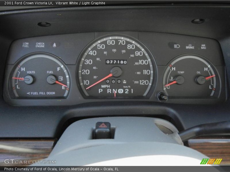  2001 Crown Victoria LX LX Gauges