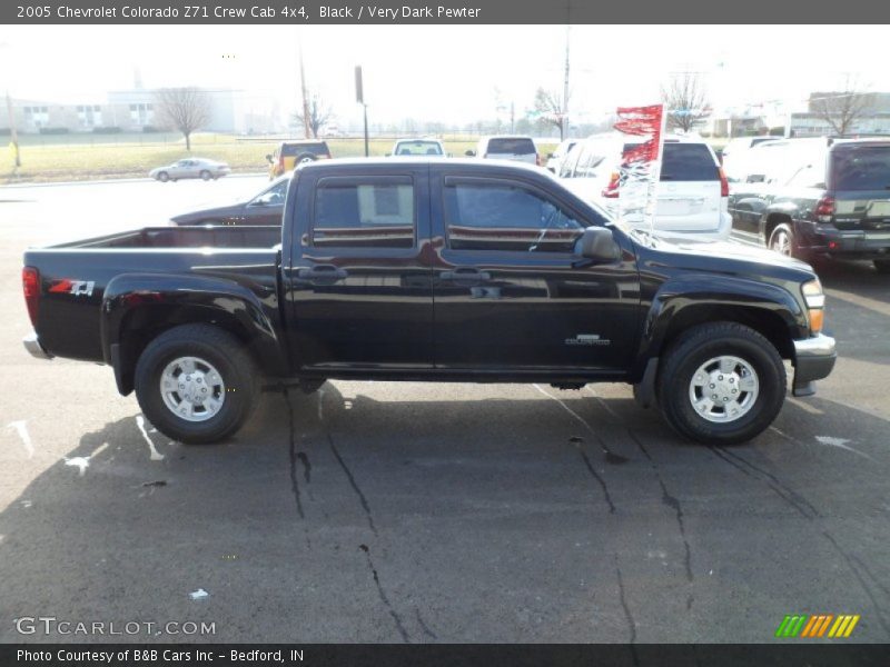 Black / Very Dark Pewter 2005 Chevrolet Colorado Z71 Crew Cab 4x4
