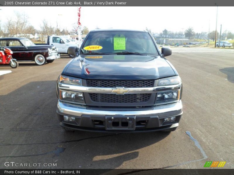 Black / Very Dark Pewter 2005 Chevrolet Colorado Z71 Crew Cab 4x4