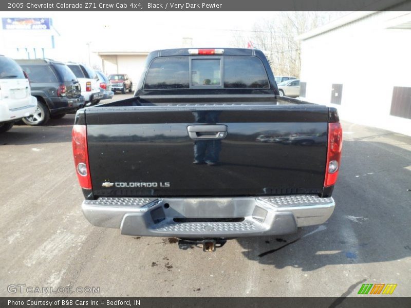 Black / Very Dark Pewter 2005 Chevrolet Colorado Z71 Crew Cab 4x4