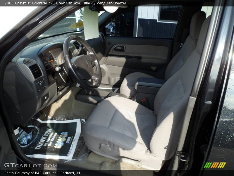 Black / Very Dark Pewter 2005 Chevrolet Colorado Z71 Crew Cab 4x4