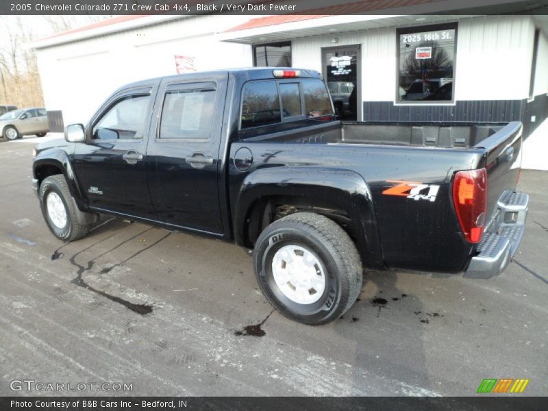 Black / Very Dark Pewter 2005 Chevrolet Colorado Z71 Crew Cab 4x4