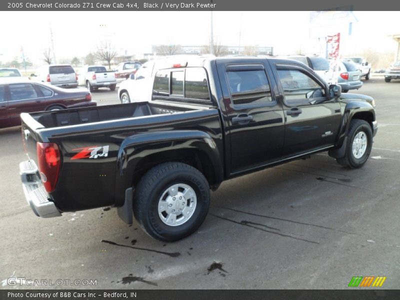 Black / Very Dark Pewter 2005 Chevrolet Colorado Z71 Crew Cab 4x4