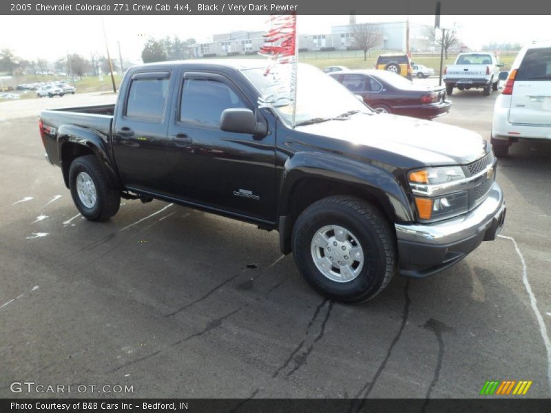 Black / Very Dark Pewter 2005 Chevrolet Colorado Z71 Crew Cab 4x4
