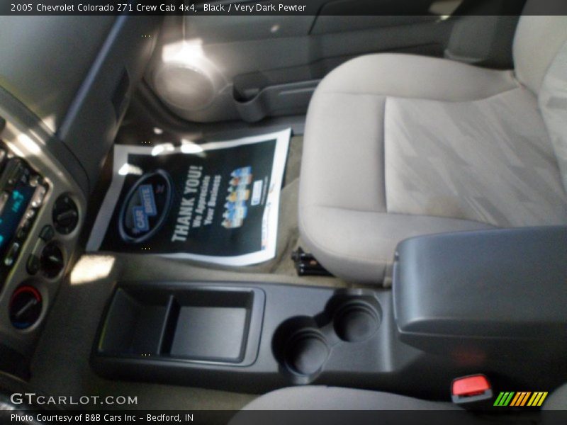 Black / Very Dark Pewter 2005 Chevrolet Colorado Z71 Crew Cab 4x4