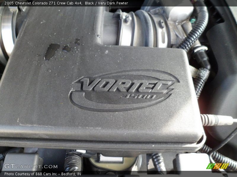 Black / Very Dark Pewter 2005 Chevrolet Colorado Z71 Crew Cab 4x4