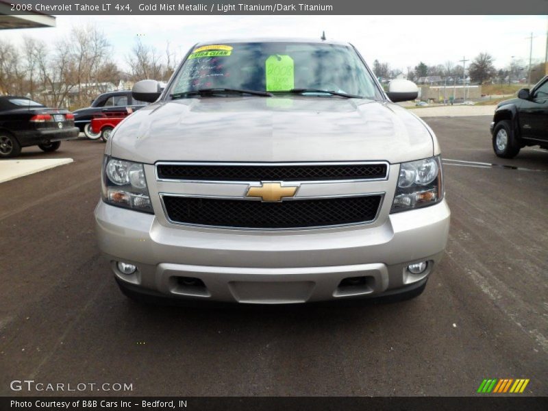 Gold Mist Metallic / Light Titanium/Dark Titanium 2008 Chevrolet Tahoe LT 4x4