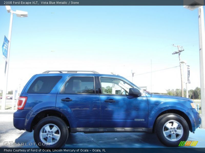 Vista Blue Metallic / Stone 2008 Ford Escape XLT