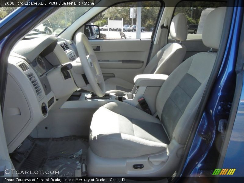 Vista Blue Metallic / Stone 2008 Ford Escape XLT