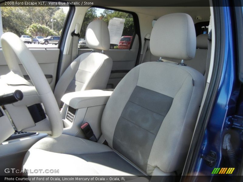 Vista Blue Metallic / Stone 2008 Ford Escape XLT