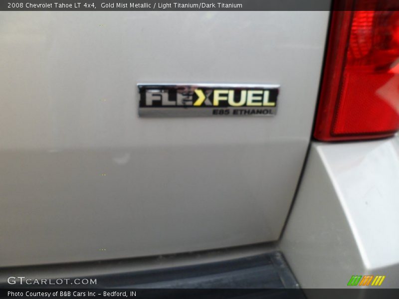 Gold Mist Metallic / Light Titanium/Dark Titanium 2008 Chevrolet Tahoe LT 4x4