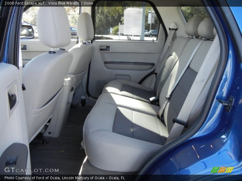 Vista Blue Metallic / Stone 2008 Ford Escape XLT