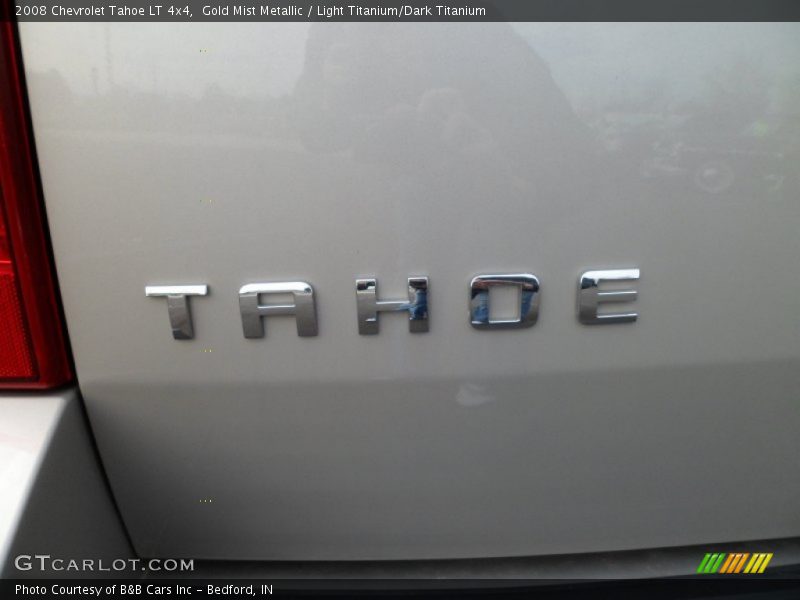 Gold Mist Metallic / Light Titanium/Dark Titanium 2008 Chevrolet Tahoe LT 4x4