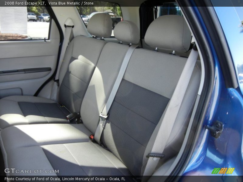 Vista Blue Metallic / Stone 2008 Ford Escape XLT