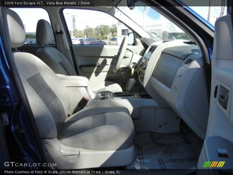 Vista Blue Metallic / Stone 2008 Ford Escape XLT