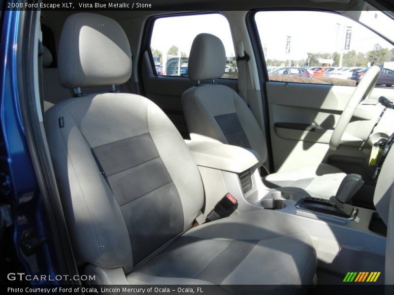 Vista Blue Metallic / Stone 2008 Ford Escape XLT