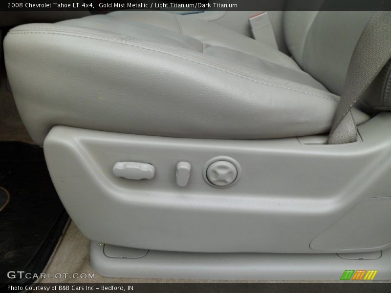 Gold Mist Metallic / Light Titanium/Dark Titanium 2008 Chevrolet Tahoe LT 4x4