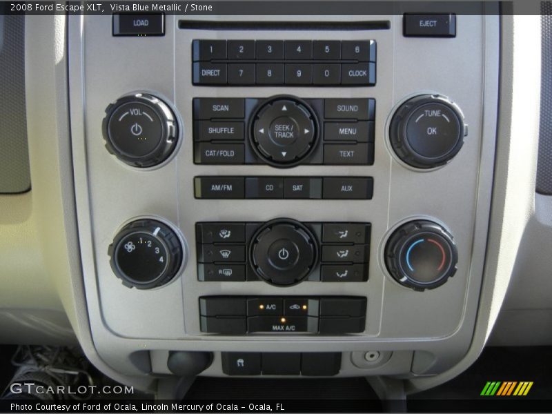 Vista Blue Metallic / Stone 2008 Ford Escape XLT